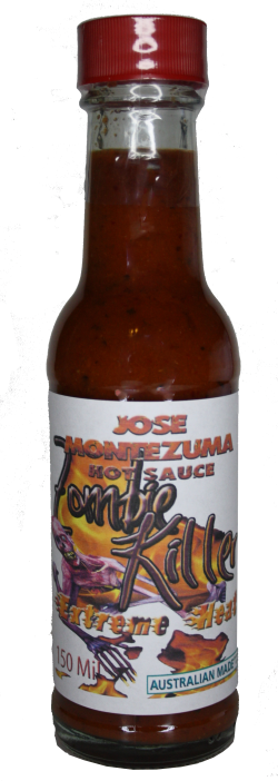 Jose Montezuma Chilli Chili Sauces Hot Sauce Zombie Killer